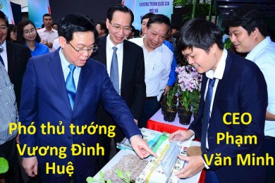 CEO BATRIVINA PHẠM VĂN MINH Vinh dự được Phó Thủ Tướng Vương Đình Huệ ghé thăm gian hàng Sản phẩm tại chương trình OCOP