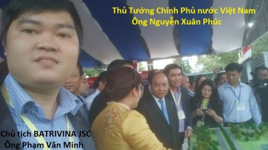 Phạm Văn Minh vinh dự được gặp Thủ tướng Chính Phủ Nguyễn Xuân Phúc tại chương trình Xúc tiến Đầu Tư tỉnh Long An